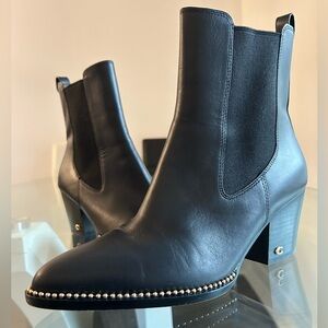 COACH-Black Ankle boots : “Pierce"